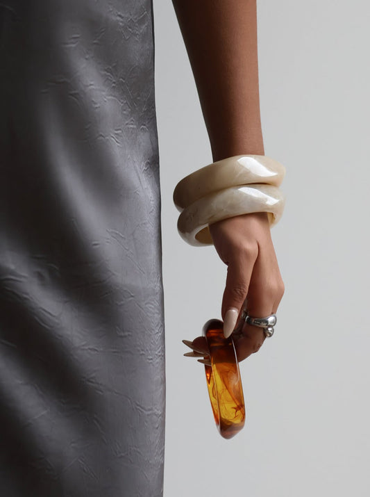 Clara Bangle - Milky Swirl