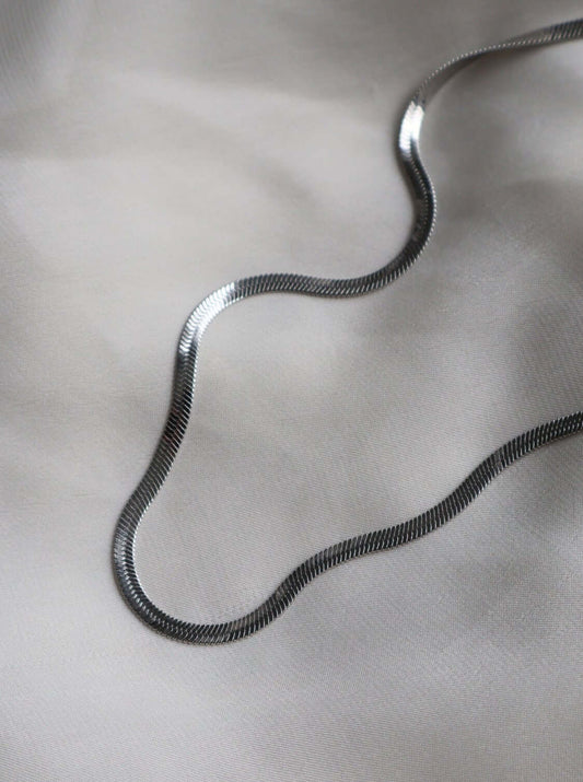 Kayo Herringbone Chain | Silver