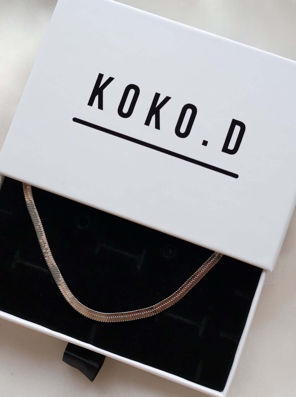 Kayo Herringbone Chain | Silver