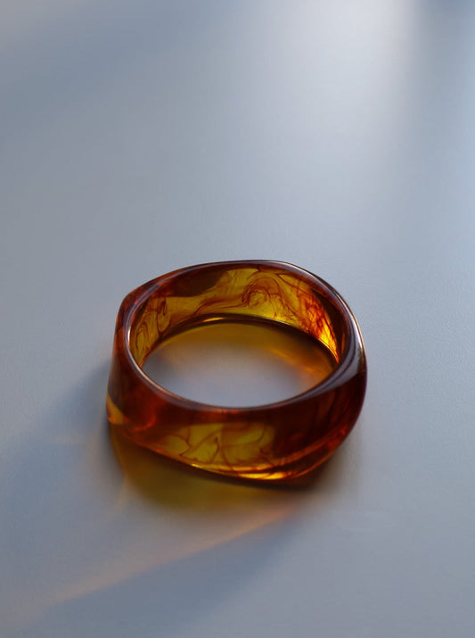 Clara Bangle - Espresso Glaze