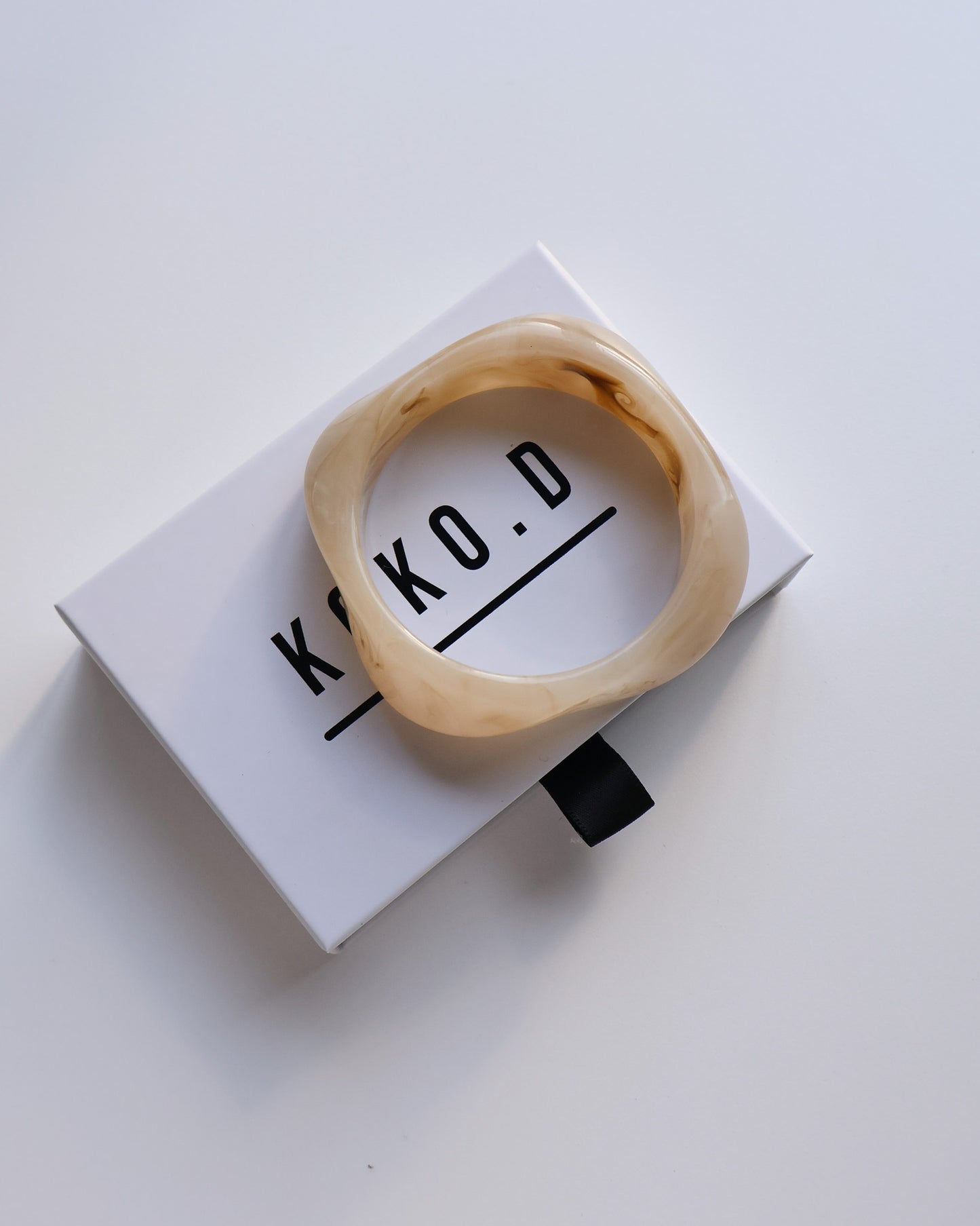 Clara Bangle - Latte Drip