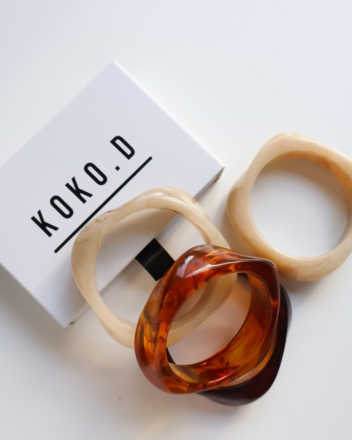 Clara Bangle - Espresso Glaze