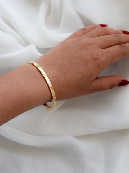 Sylvie Gold Bangle