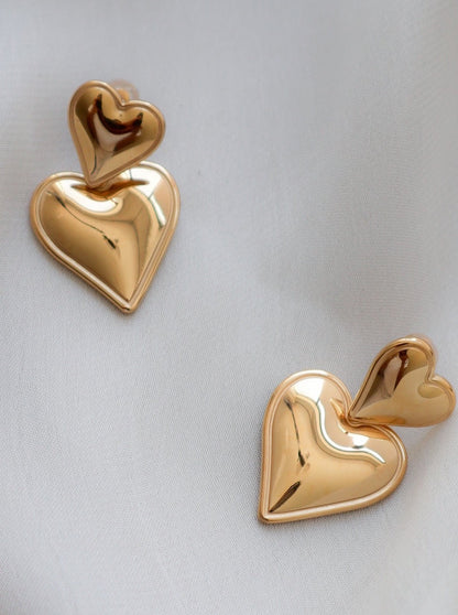 Scarlett Heart Earrings