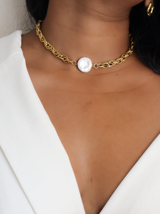 Isabelle Pearl Necklace