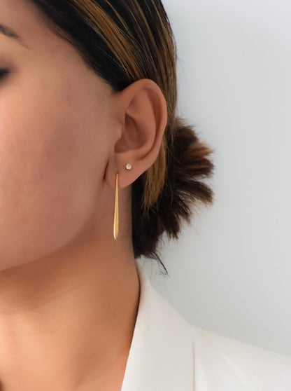 Leah Line Drop Earrings