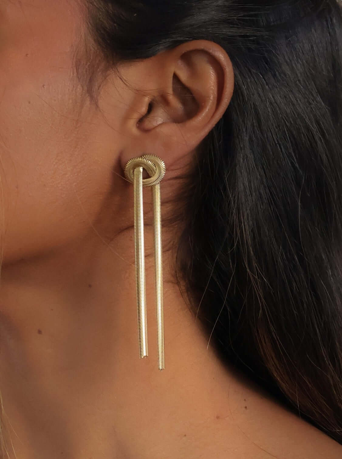 Kayo Drop Earrings | Gold