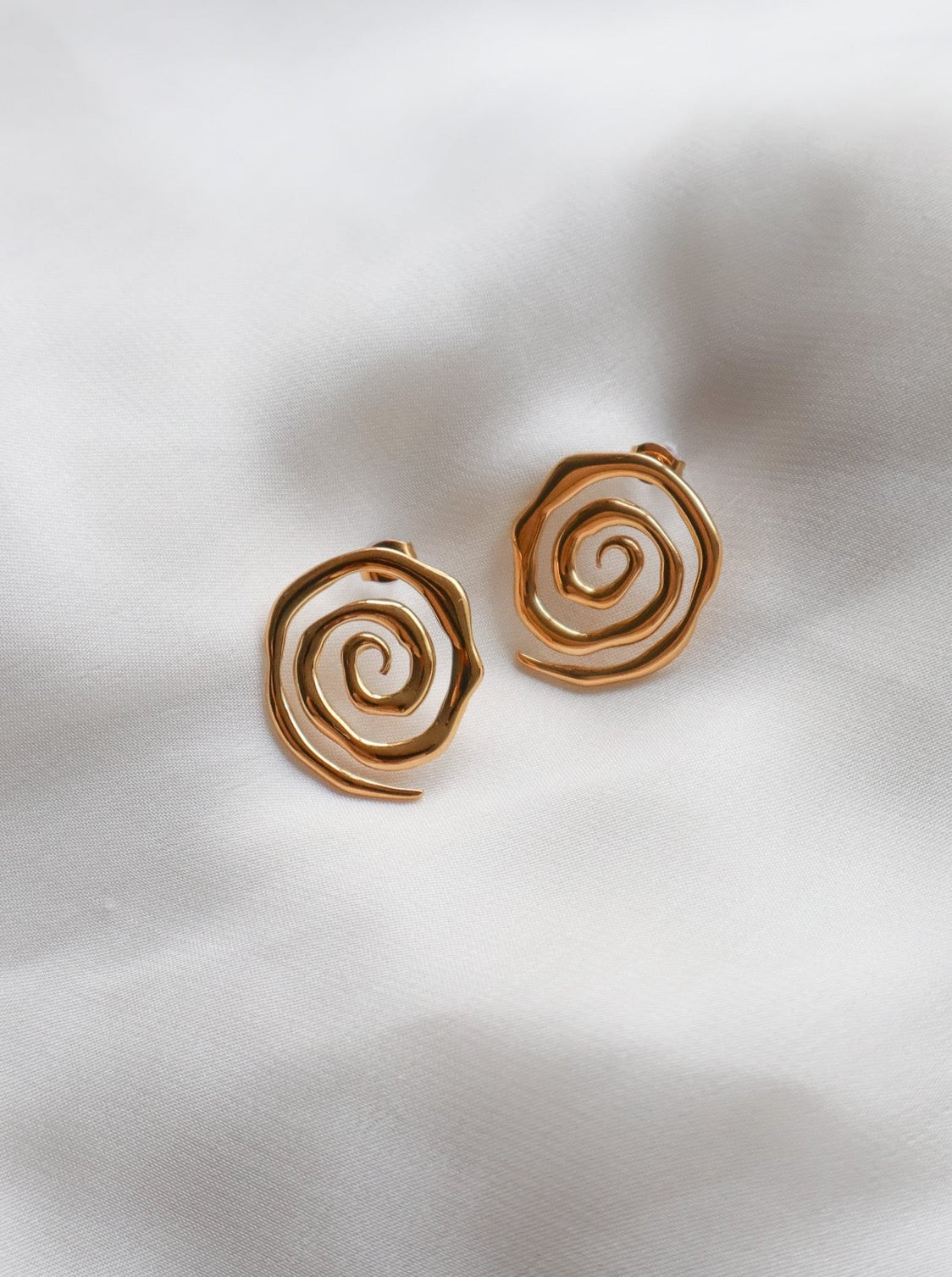 Elena Spiral Earrings