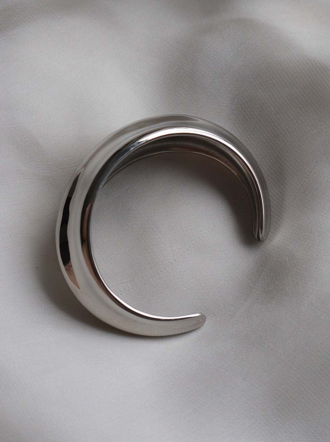 Lola Silver Chunky Cuff