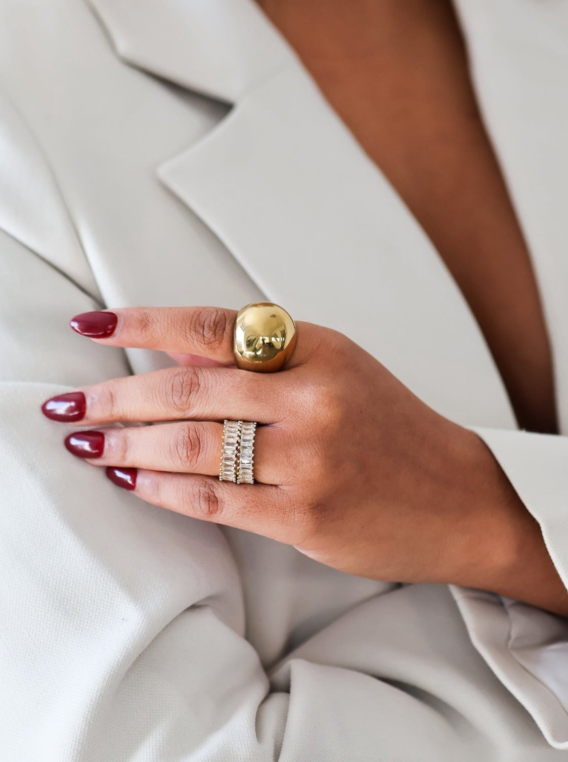 Romy Chunky Ring | Gold