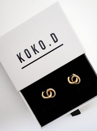 Koko Double Hoop Earrings